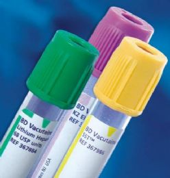 Vacutainer Venous Phlebotomy Tubes, Box of 100
